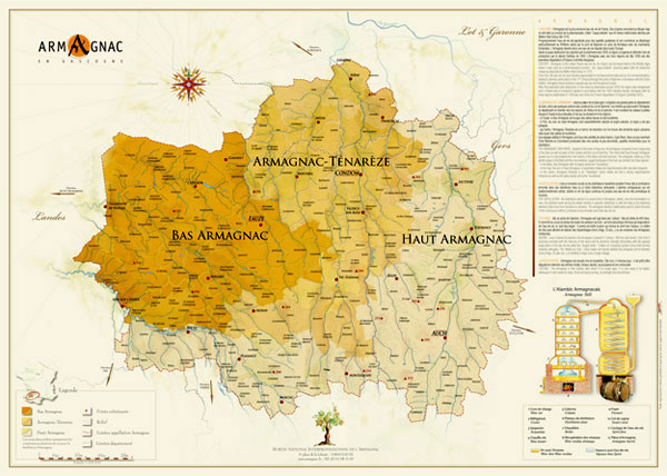 MAP ARMAGNAC